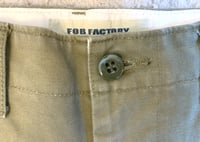Image 3 of FOB Factory Japan spellbound cotton work pants, size L (fits 32”)