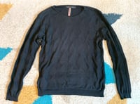 Image 1 of Nexus vii 7 original fake cotton argyle sweater, made in Japan, size 50 (fits M/L)