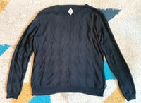 Image 8 of Nexus vii 7 original fake cotton argyle sweater, made in Japan, size 50 (fits M/L)