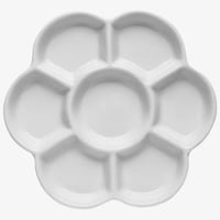 Image 1 of Ceramic daisy palettes