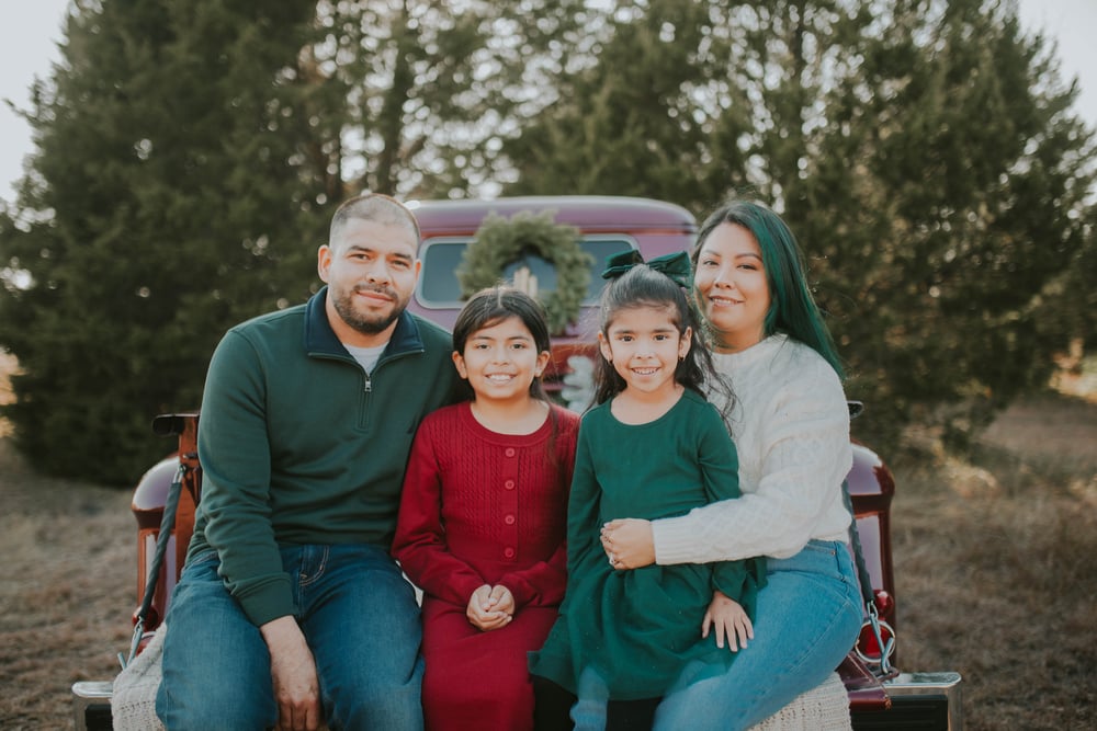 Image of RED TRUCK CHRISTMAS MINIS - RETAINER 