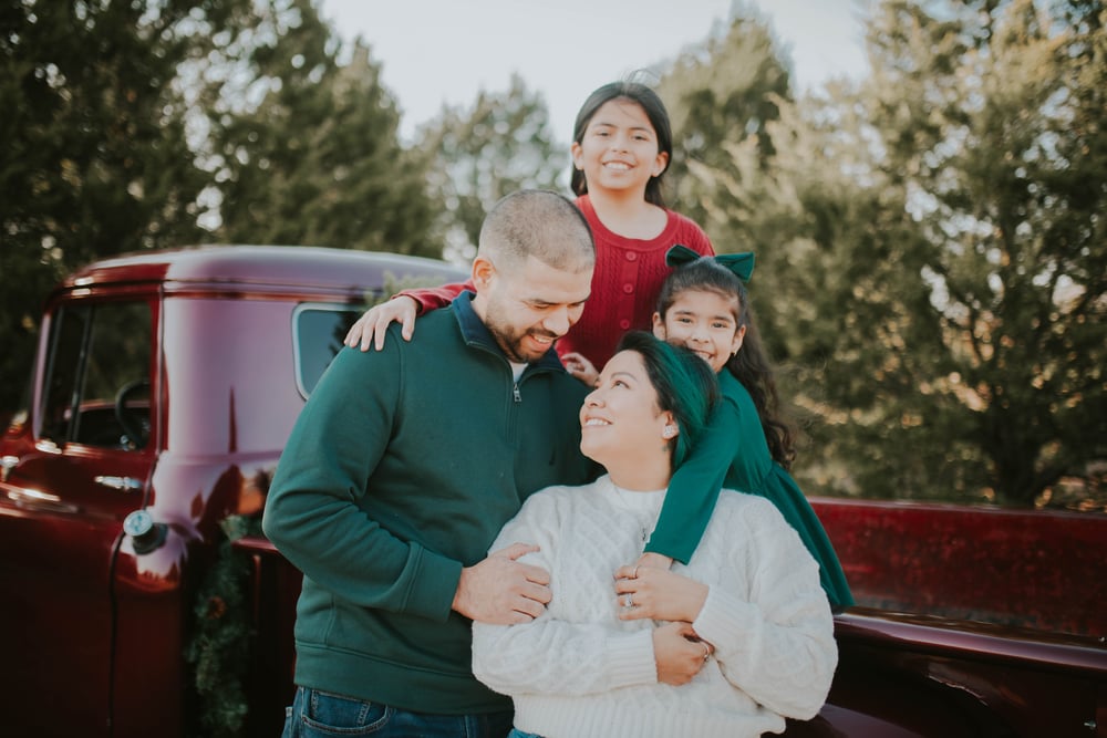 Image of RED TRUCK CHRISTMAS MINIS - RETAINER 