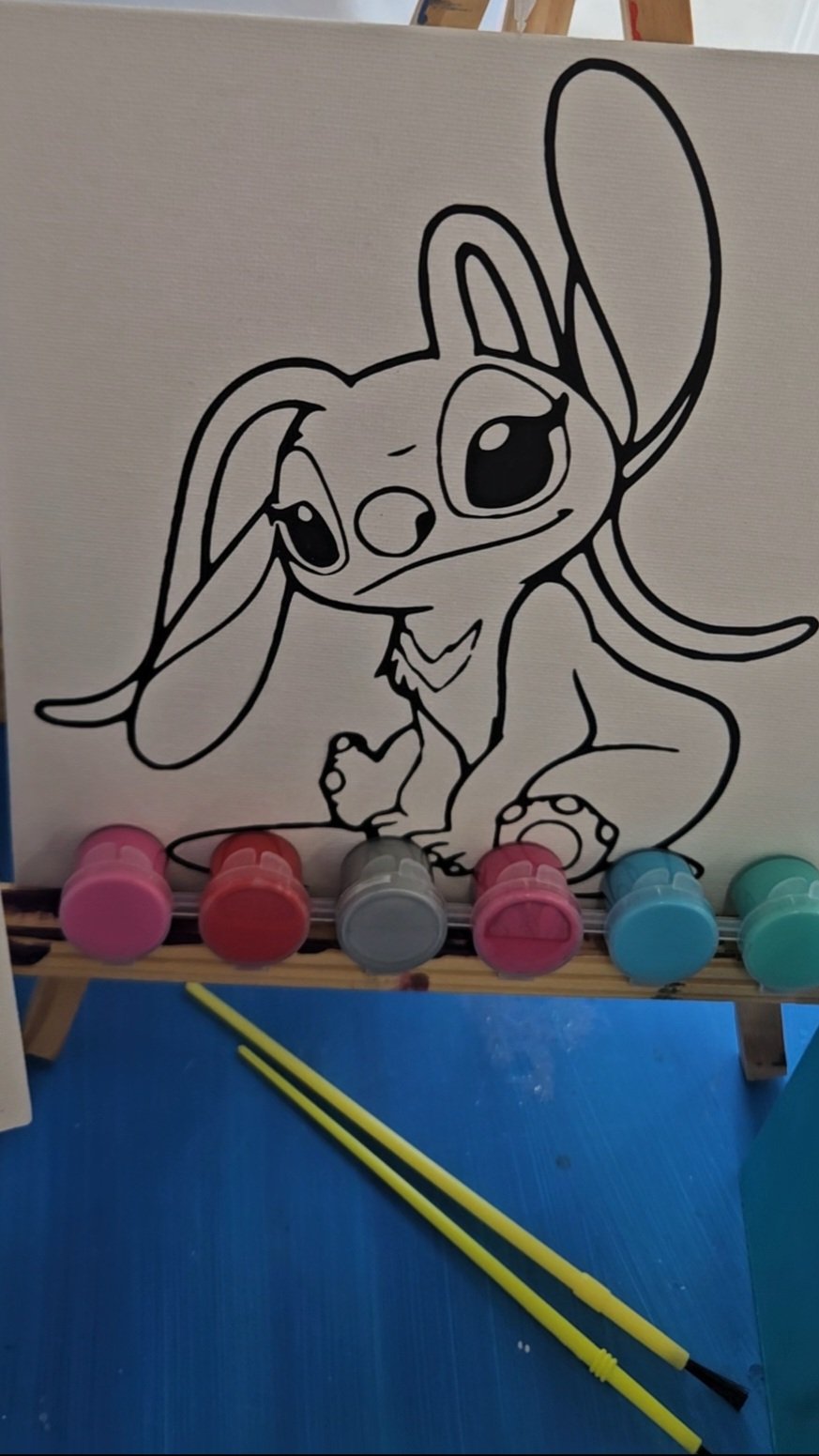 Image of Lilo and Stich paint & craft kit bag