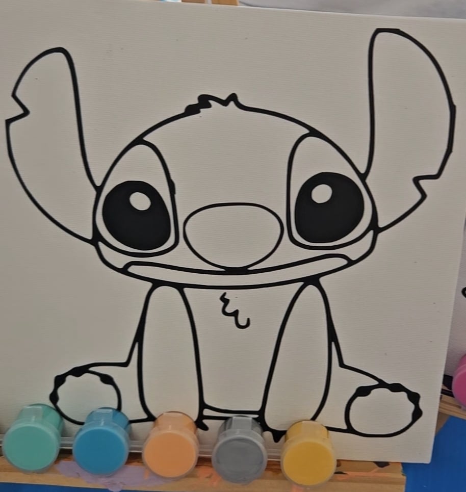 Image of Lilo and Stich paint & craft kit bag