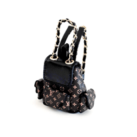Labubu Fashion Dress - Labubu LV Style Backpack