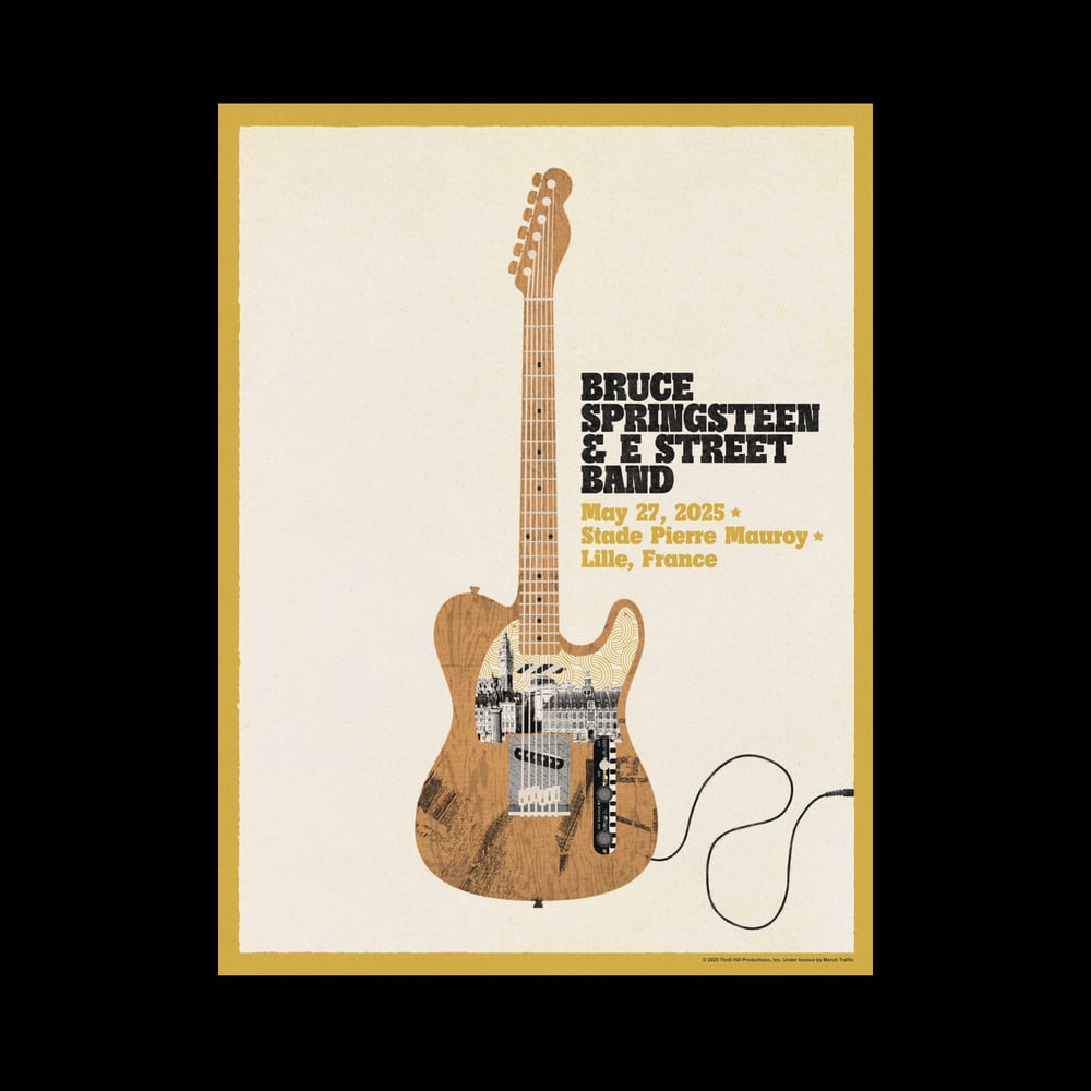 Image of Pre Order - Springsteen 2025  May 27 Lille France