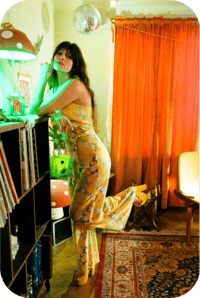 Image 1 of Boogie Wonderland Jumpsuit In Get Back Green