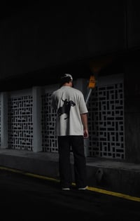 Image 4 of Warrior Oversized T-Shirt (Cream)