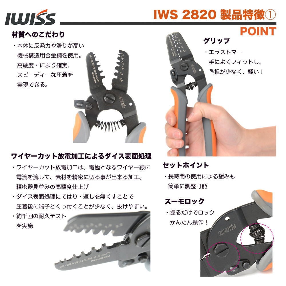 Image of IWISS Crimping Tool