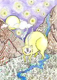 Guardian of the valley print