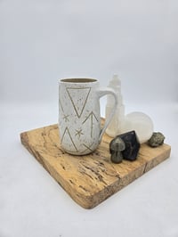 Image 4 of White Rune and Elements Mug