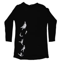 Image 1 of Valeska black shirt/dress (unique)