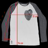 Image 3 of Scream baseball long sleeve shirt (unique)