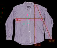 Image 4 of Snake shirt purple stripes (unique)