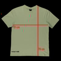 Image 3 of Fisheye tee green (unique)
