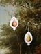 Image of Mismatched Pear Earrings No.1