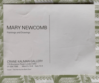 Image 2 of Mary Newcomb Exhibition card