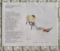 Image 3 of Mary Newcomb exhibition leaflet