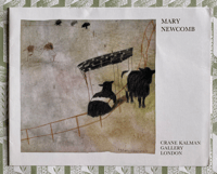 Image 1 of Mary Newcomb exhibition leaflet