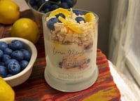 Lemon / Blueberry crumble Cake 
