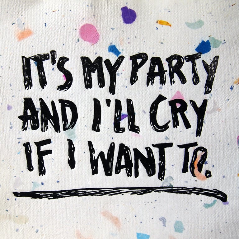 It's my party - Linolschnitt Image 2
