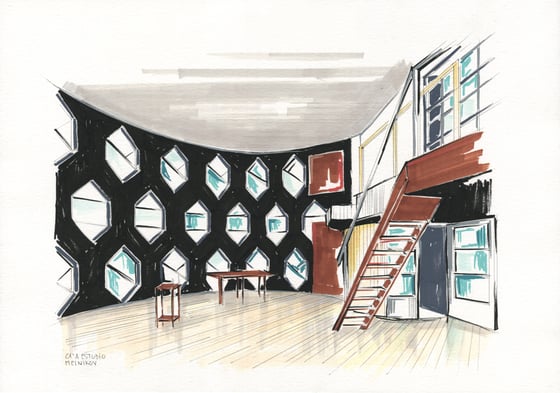 Image of Casa Estudio. Melnikov