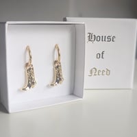 Image 1 of Western Hoop Earrings