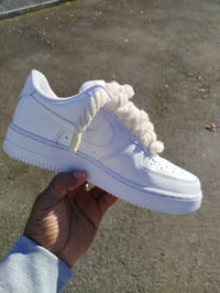 Image 1 of Air force Big lace rope white 