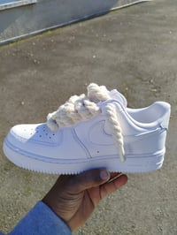Image 2 of Air force Big lace rope white 