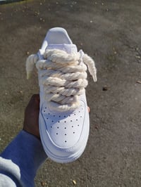 Image 3 of Air force Big lace rope white 