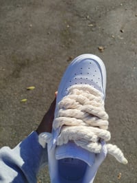 Image 4 of Air force Big lace rope white 