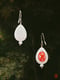 Image of Mismatched Pear Earrings No.2