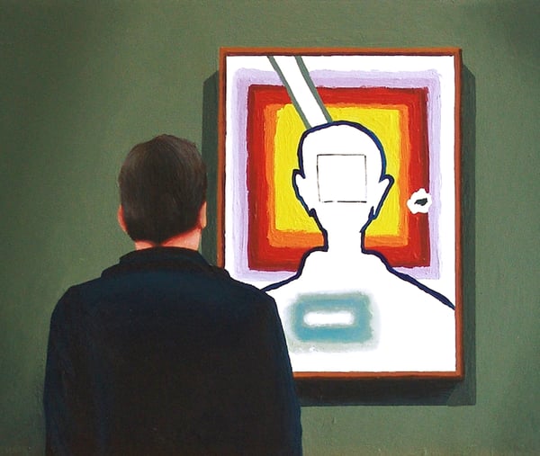 Image of Zelfportret Met Zelfportret