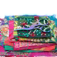 Image 5 of Sari Fabric Elements 'Beatrix' - Flower Show Collection