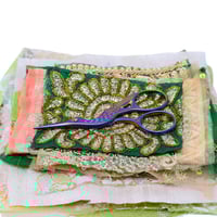 Image 5 of Sari Fabric Elements 'Vita' - Flower Show Collection