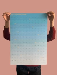 Image 2 of Academic Year Wall Planner – Sky-Inspired Design | Sept 2025 – Aug 2026