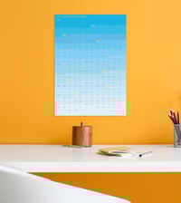 Image 5 of Academic Year Wall Planner – Sky-Inspired Design | Sept 2025 – Aug 2026