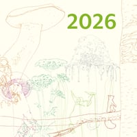 Foragers Wall Calendar 2026
