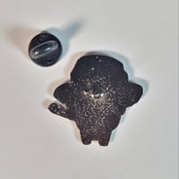 Image 3 of Crossover Hunter S. Thompson & MF DOOM Enamel Pin