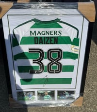 Maeda signed and framed shirt 27525