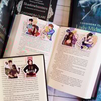Image 1 of The dark artifices  [Sticker & Bookmark]
