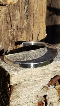 Image 1 of Hammered cuff (small width)