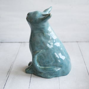 Image of Custom Cat Memorial - Ceramic Cat Sculpture for Kristine
