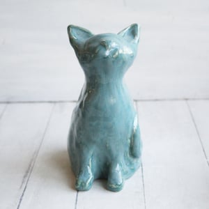 Image of Custom Cat Memorial - Ceramic Cat Sculpture for Kristine