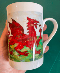 Image 1 of Welsh Dragon Mugs
