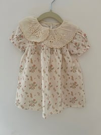 Image 1 of Baby Cotton Bunny Meadow Dress
