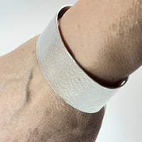 Image 4 of Hammered cuff (mega width)