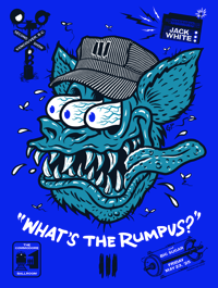 Image 2 of Jack White Vancouver gig posters for The Commodore