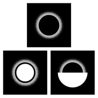 Image 1 of Éclipse · Triptyque cercles