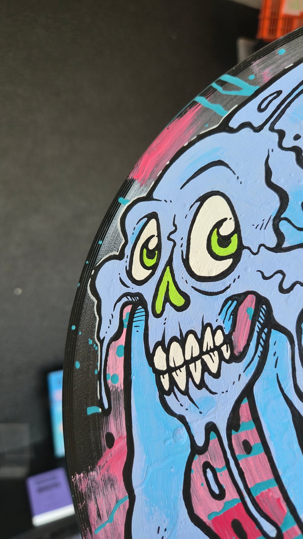 Vinyle custom : danse macabre